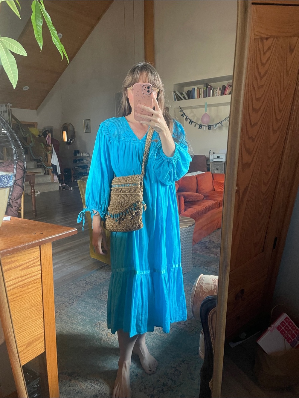 Handmade Beaded Woven Bag